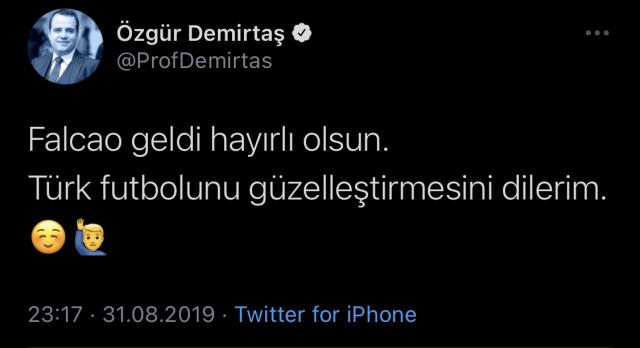 Ekonomist Özgür Demirtaş'ın Mesut Özil paylaşımı Fenerbahçeli taraftarları kızdırdı