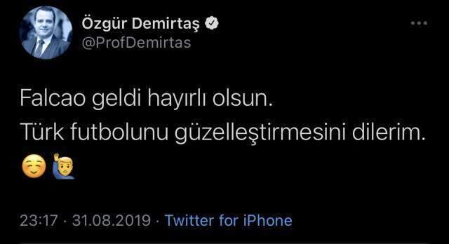 Ekonomist Özgür Demirtaş'ın Mesut Özil paylaşımı Fenerbahçeli taraftarları kızdırdı