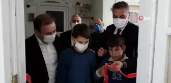 Araban'da yetim ve öksüz çocukların yüzleri gülüyor
