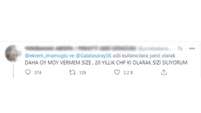 Ekrem İmamoğlu'nun Galatasaray bağış kampanyası Fenerbahçeli taraftarları kızdırdı