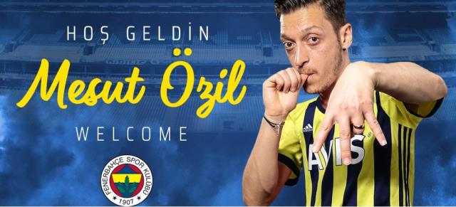 Son Dakika: Fenerbahçe Mesut Özil ile 3.5 yıllık sözleşme imzalandığını duyurdu