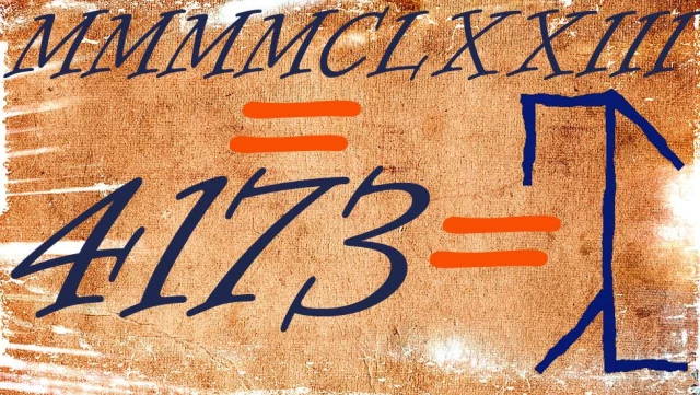 Avrupa'da yüz yıllarca kullanılıp unutulan sayı sistemi