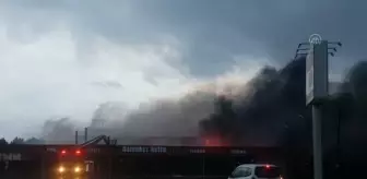 İzmir'de kuruyemiş fabrikasında çıkan yangın söndürüldü