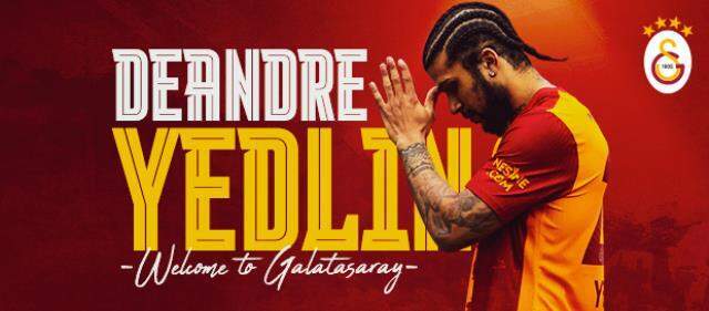 Galatasaray, DeAndre Yedlin ile 2,5 yıllık sözleşme imzaladı Galatasaray, DeAndre Yedlin ile 2,5 yıllık sözleşme imzaladı