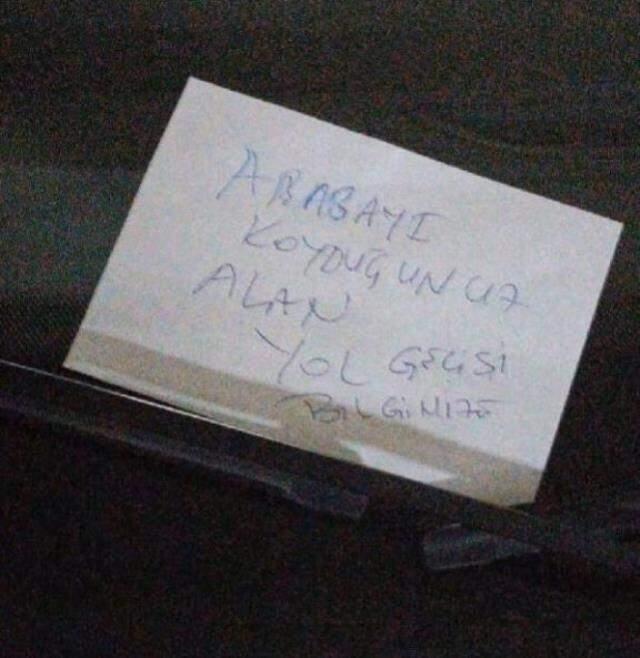 Hatalı park eden savcının aracına not bırakınca gözaltına alınmıştı! Avukatı konuştu: Nazik bir not 'tehdit' sayıldı