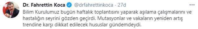 Son Dakika: Türkiye'de koronavirüsün Güney Afrika ve Brezilya mutasyonları da görüldü