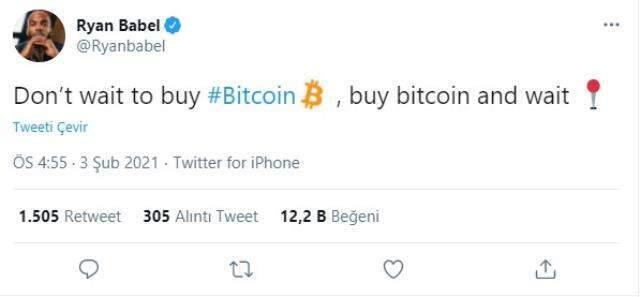 Fenerbahçe derbisi öncesi Ryan Babel'den şaşırtan Bitcoin paylaşımı
