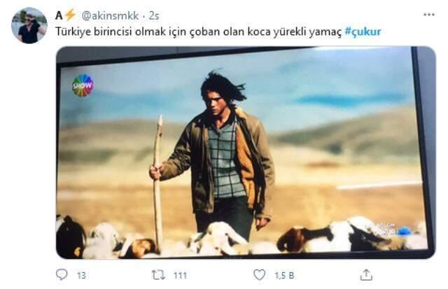 Aras Bulut İynemli, performansıyla Çukur'a damga vurdu