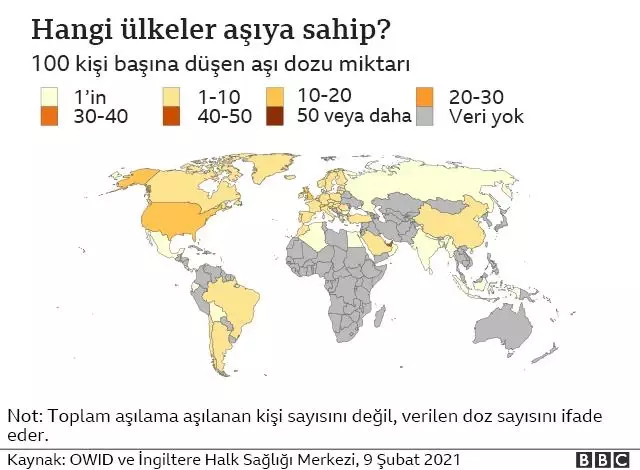 Covid aşısı: Sırbistan, Avrupa'da aşı kampanyasındaki başarısıyla dikkat çekiyor