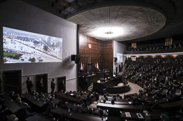 Cumhurbaşkanı Erdoğan'ın müjde vereceğini söylediği 'Millete Sesleniş' konuşmasının grup toplantısı olduğu ortaya çıktı