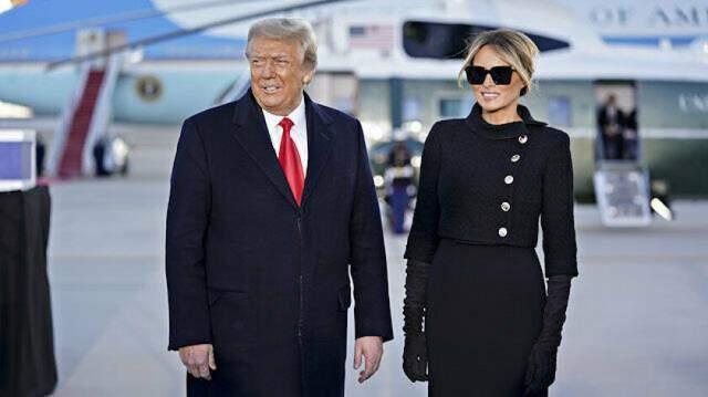 Azil davasıyla uğraşan Donald Trump'ın eşi Melania, masaj salonlarında keyif çatıyor