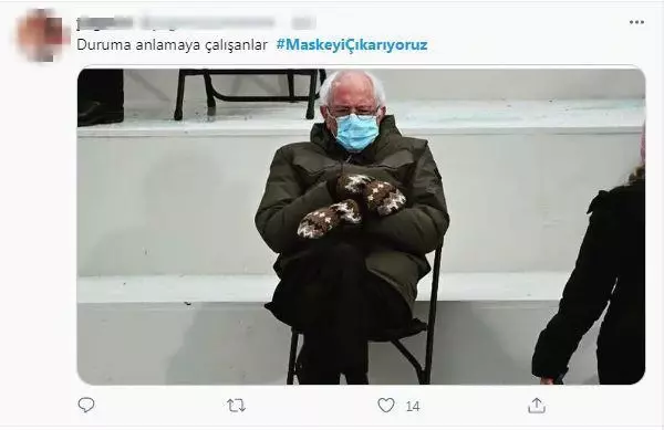 Twitter'da 'maskeyi çıkarıyoruz' etiketiyle yapılan paylaşımlara Bilim Kurulu Üyesi Prof. Dr. İlhan'dan tepki