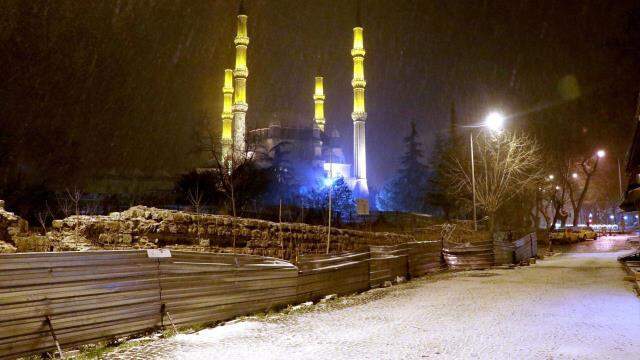 İstanbul'da beklenen kar yağışı başladı İstanbul'da beklenen kar yağışı başladı