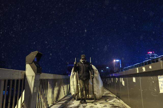 İstanbul'da beklenen kar yağışı başladı İstanbul'da beklenen kar yağışı başladı