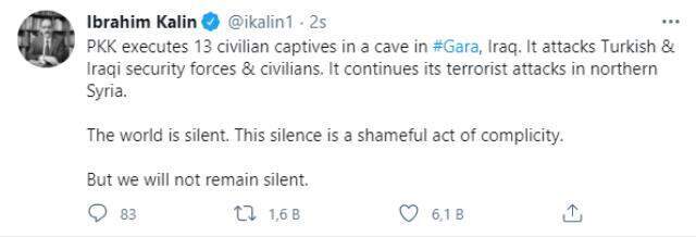 Terör örgütü PKK 13 sivili mağarada katletti! Hain saldırıya tepki yağdı