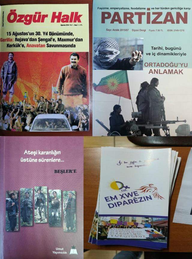 Aydın ve Batman HDP il binalarında çok sayıda örgütsel doküman ele geçirildi
