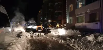 KASTAMONU - Bozkurt Belediyesi ekiplerinin kar mesaisi devam ediyor