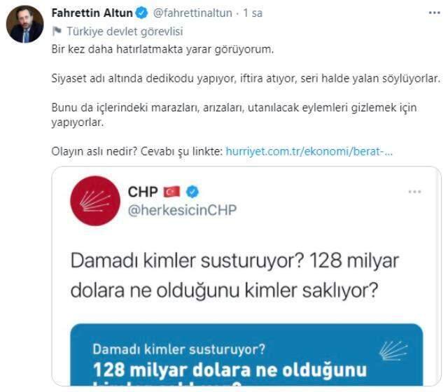 AK Parti Sözcüsü Çelik, CHP'nin Berat Albayrak'la ilgili açıklamalarına tepki gösterdi