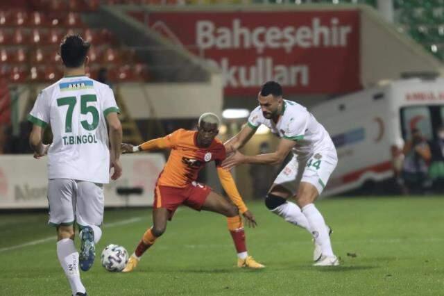 Galatasaray'ın deplasmanda Alanyaspor'u 1-0 mağlup ettiği maçın istatistikleri dikkat çekti