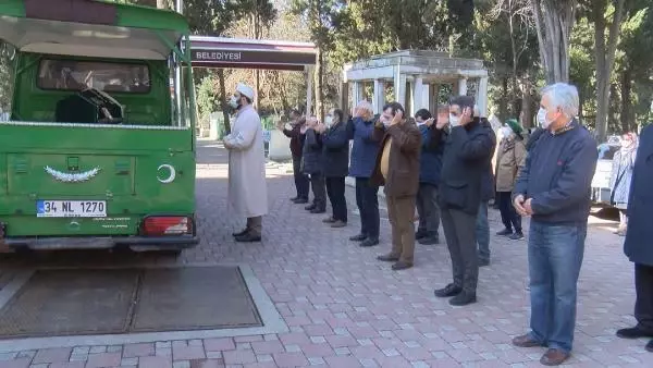 Evinde hayatını kaybeden Serpil Barlas, son yolculuğuna uğurlandı