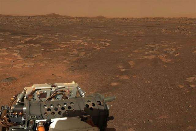 NASA'nın en gelişmiş keşif aracı kaydetti! Kızıl Gezegen'deki delta ve yamaçlar böyle görüntülendi