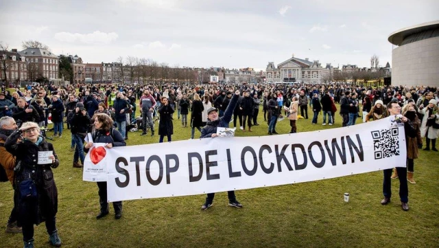 Covid: Hollanda'da temyiz mahkemesi sokağa çıkma yasağını haklı buldu