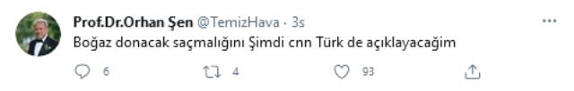 Prof. Orhan Şen'den, 'İstanbul Boğazı'nın donduğunu göreceğiz' iddiasına ilişkin açıklama: Saçmalık