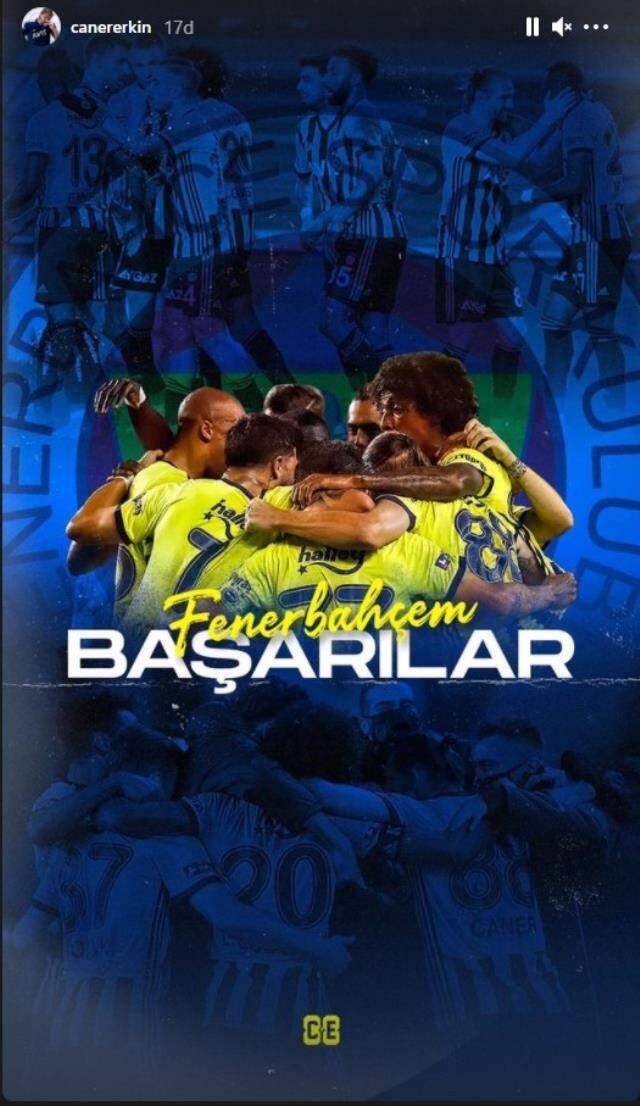 Fenerbahçe'de kadro dışı kalan Caner Erkin'e İrfan Can'dan destek geldi