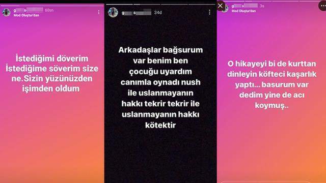 Çiğ köfteciyi döven kişi: İstediğimi döverim, istediğime söverim