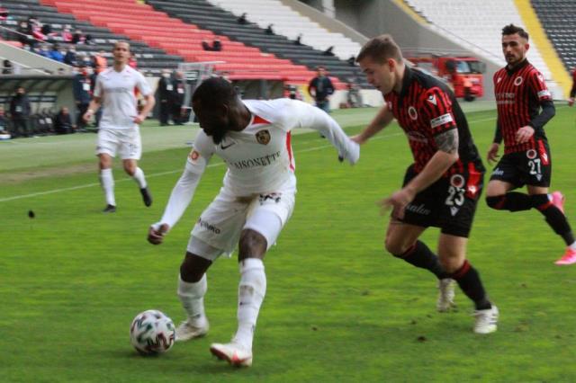 Gaziantep FK evinde Gençlerbirliği'ni 2-1 mağlup etti