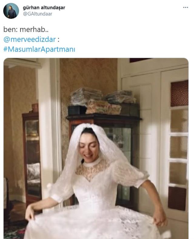 Oyuncu Merve Dizdar'dan kendisini tiye alan eşi Gürhan Altundaşar'a cevap: Sen kocamsın ayıp