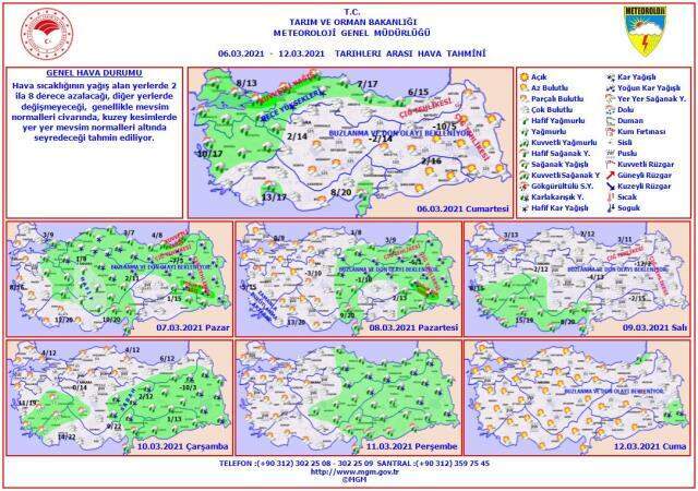 Meteoroloji, Rusya üzerinden gelecek soğuk hava dalgası için uyardı Meteoroloji, Rusya üzerinden gelecek soğuk hava dalgası için uyardı