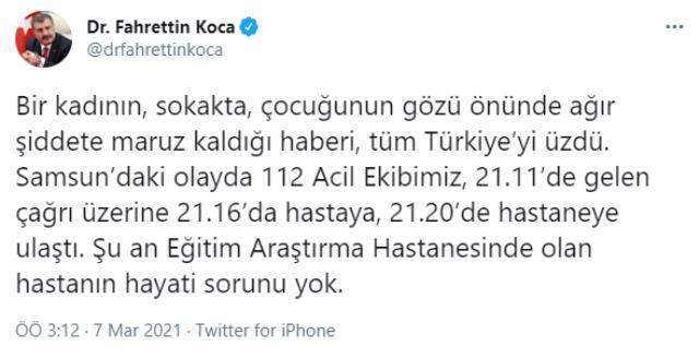 Eski eşi tarafından sokak ortasında tekme-tokat dövülen kadın: Asla dışarı çıkmasın
