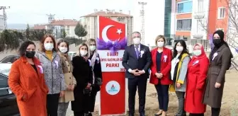 Nevşehir'de 8 Mart Dünya Kadınlar Günü parkı açıldı