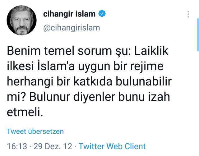 Cihangir İslam'ın CHP'ye geçmesi sosyal medyada tepki çekti! Eski paylaşımları gündem oldu