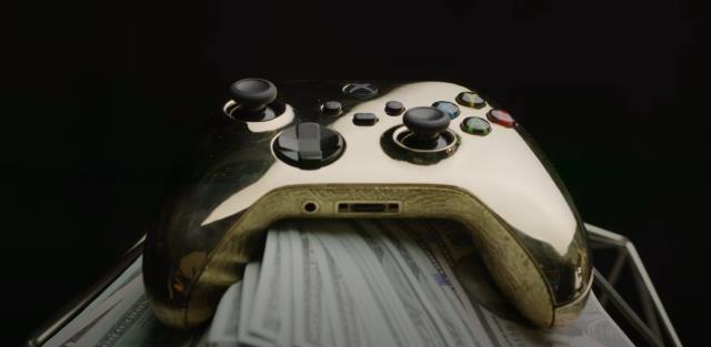 2 buçuk kilogram altın ile Xbox kontrolcüsü üretildi | Kontrolcünün fiyatı 650 bin TL değerinde!