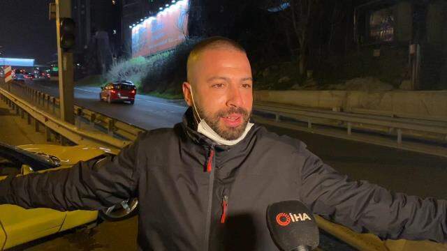 Milyonluk aracıyla kaza yapan sürücü önce olay yerinden kaçtı, ardından geri gelip 'Her gün haberlerdeyiz' dedi Milyonluk aracıyla kaza yapan sürücü önce olay yerinden kaçtı, ardından geri gelip 'Her gün haberlerdeyiz' dedi