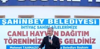 Şahinbey'de hayvan yetiştiricilerinin yüzü gülüyor