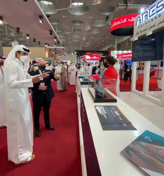 Katar Emiri, Türkiye'nin ürettiği silahlı insansız deniz aracı ULAQ'a hayran kaldı