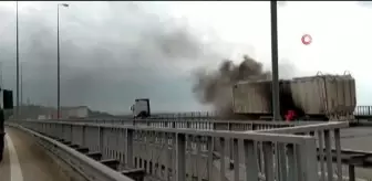 Son dakika haber! TOMA bu kez eylemcilere değil yangına müdahale etti