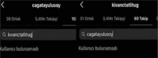 Kıvanç Tatlıtuğ ile Çağatay Ulusoy'un arası açıldı