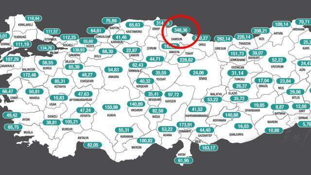Haftalık vaka sayısında zirvede! Samsun'daki tablonun bir nedeni daha ortaya çıktı