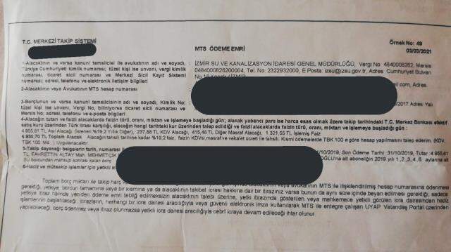 Başkanvekili, vefat eden babanın su borcu nedeniyle 4 yaşındaki çocuğa icra takibi başlatıldığını iddia etti Başkanvekili, vefat eden babanın su borcu nedeniyle 4 yaşındaki çocuğa icra takibi başlatıldığını iddia etti