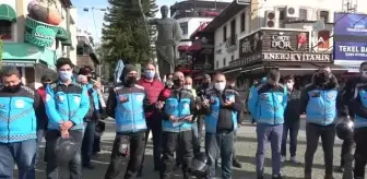 Motosikletli kuryeler isyan etti: 'Ya teslim edeceksin ya öleceksin'