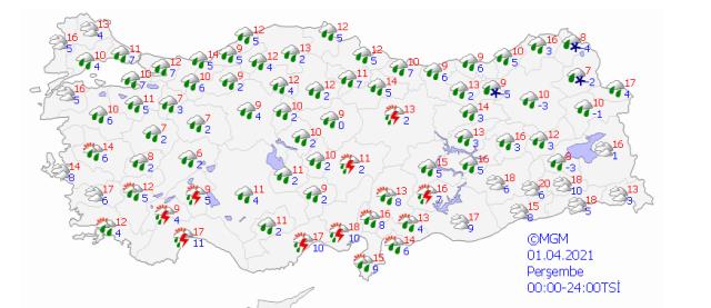 Meteoroloji uyardı! Yurt genelinde perşembe gününe dikkat