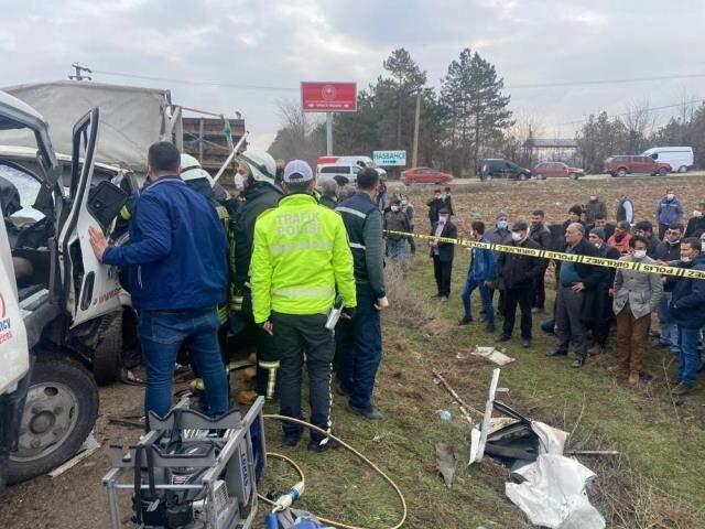 Hata sollama nedeniyle yaşanan kazada 1 kişi öldü, 5 kişi yaralandı