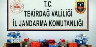 Kiralık evi sigara imalathanesine çevirmiş