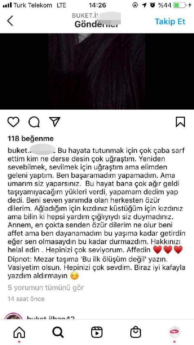 Yol kenarında ölü bulunan Buket'in gözaltındaki erkek arkadaşını ifadesi ortaya çıktı Yol kenarında ölü bulunan Buket'in gözaltındaki erkek arkadaşını ifadesi ortaya çıktı