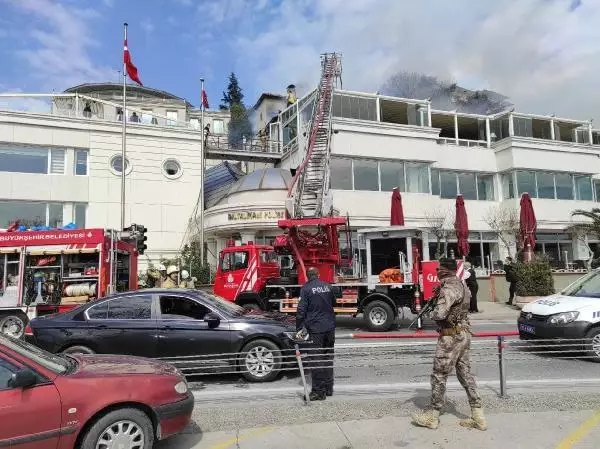 Baltalimanı Polis Evi'nde yangın