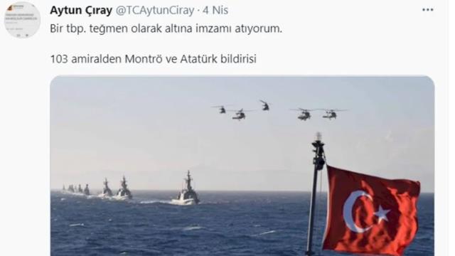 Amirallerin bildirisi İYİ Parti'yi karıştırdı! Akşener 'Zevzeklik' dedi, partililerin paylaşımları dikkat çekti